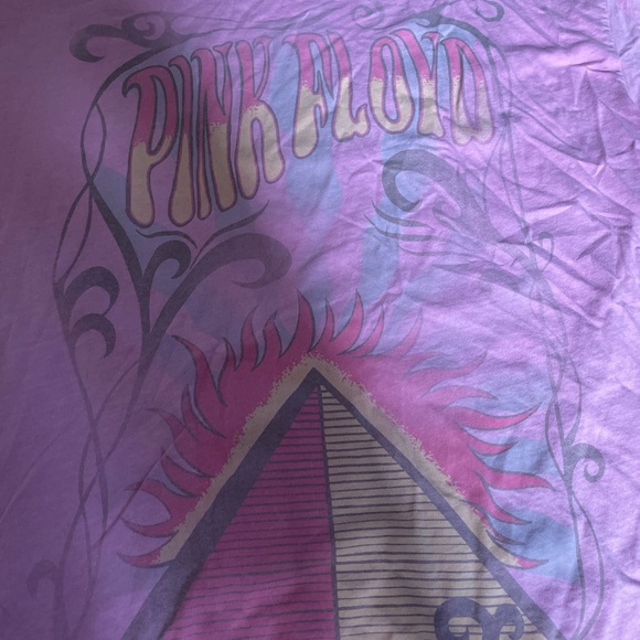 Pink American Eagle Oversized Pink Floyd Band Tee - Picture 3 of 3